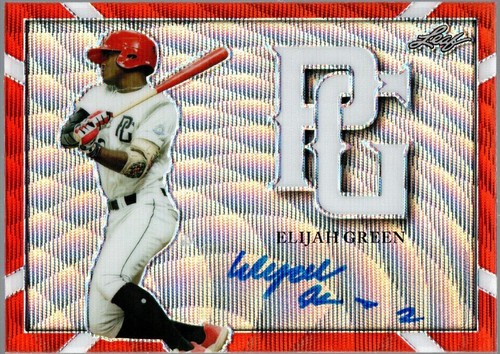 2021 Leaf Perfect Game National Showcase - Elijah Green #BA-EG1