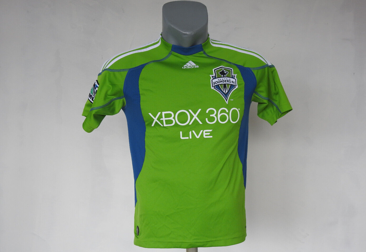 Seattle Sounders FC 2010 Home Jersey Adidas Green Shirt Size