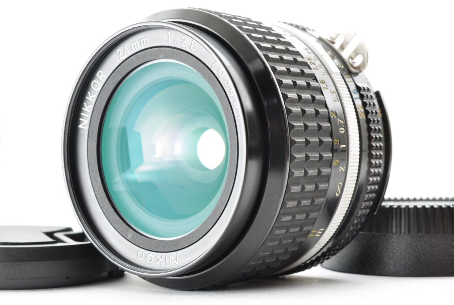 Nikon Ai-S Nikkor 24mm f2.8 Exc+++ MF Wide Angle Lens from