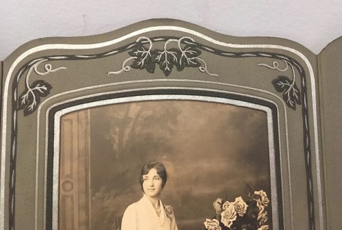 Antique Photo In Cabinet Card From Early 1900's Rare Excellent Condition 5of14