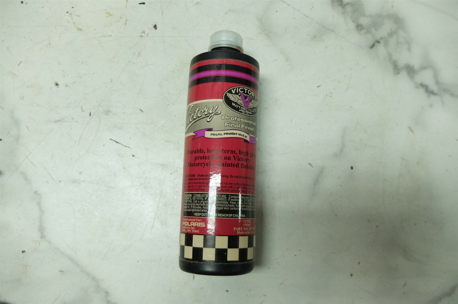 Polaris Victory motorcycle professional final finish wax Polaris Victory motorcycle professional final finish wax