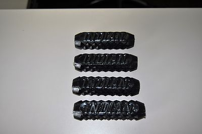   Bicycle 4 Pedal Blocks Indian 4''x 1'' Square 1/4'' sq. hole #261  Fox Grips