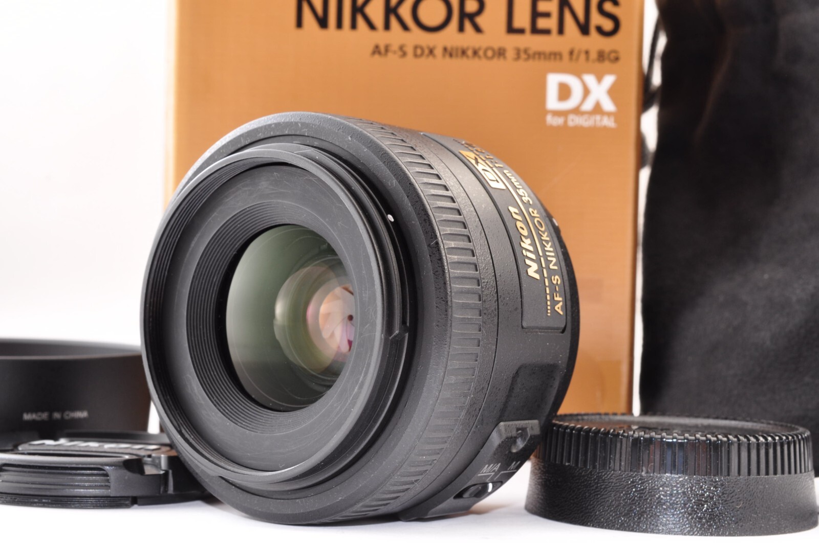 さらに値下げ NIKKORLENS AF-S 35mm f/1.8G 純正レンズフード、純正 