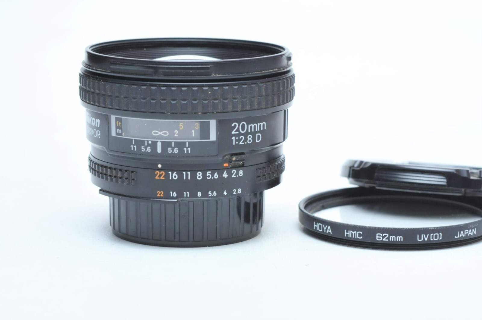 Nikon AF NIKKOR 20mm f/2.8D Wide-angle Lens W/Hoya Filter | eBay