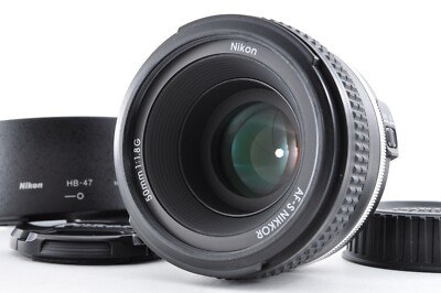 Nikon AF-S NIKKOR 50mm f/1.8G Special Edition F Mount From Japan [Exc+5 w/Hood]