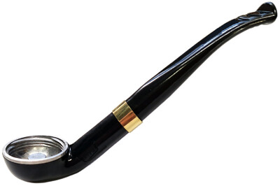 Falcon International Bent Pipe Stem with a Dental Mouthpiece (Bowl Not Included)