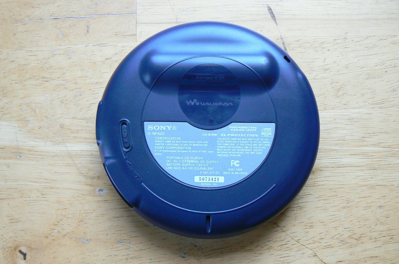 Sony CD Walkman. D-NF420. AM/FM. MP3 Discman.