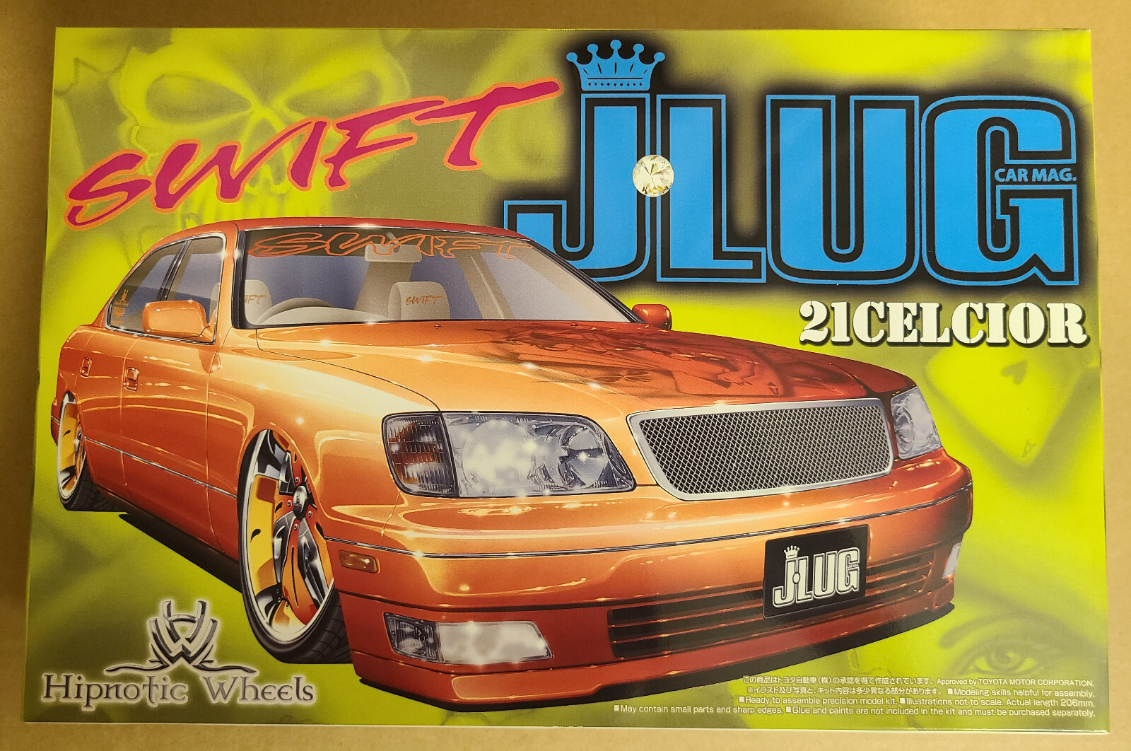 Aoshima 21 Celcior J-LUG Swift 1/24 TOYOTA Japan LEXUS LS Aoshima 21 Celcior J-LUG Swift 1/24 TOYOTA Japan LEXUS LS