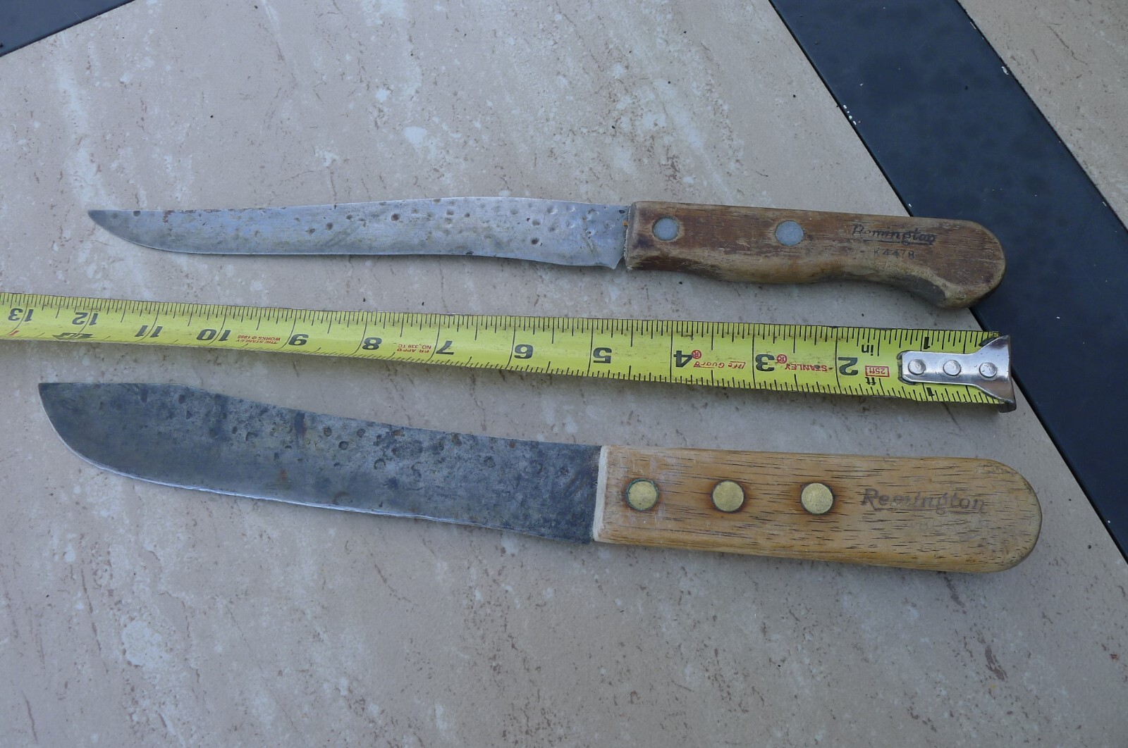 2 VTG REMINGTON HAMMERED STEEL BUTCHER KNIVES, 4808, 4478 | eBay 2 VTG REMINGTON HAMMERED STEEL BUTCHER KNIVES, 4808, 4478 | eBay