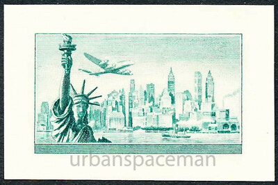 BEP Intaglio Print C35 Statue of Liberty New York Skyline Single Modified Design