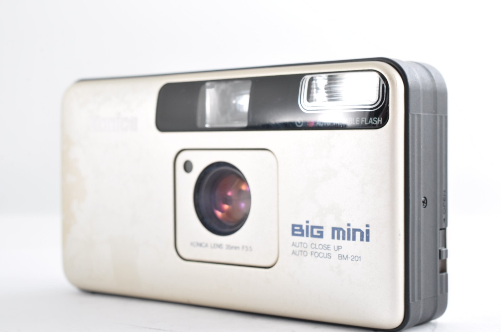 ★シャッターOK★コニカ Konica BIGMINI BM-201 Konica コニカ Big mini BM-201 コンパクト フィルムカメラ