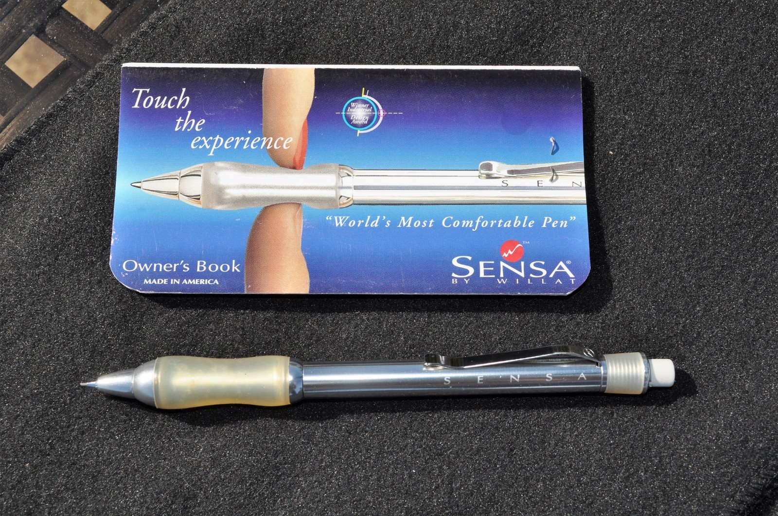 Sensa Classic Pencil Crystal Silver, .5mm (52305)  includes Owner's Book