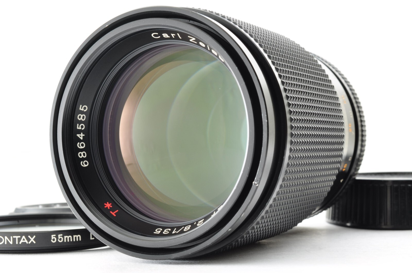 良品 CONTAX Carl Zeiss Sonnar T* 135mm 2.8 CONTAX Carl Zeiss Sonnar T* 135mm F/2.8 MMJ Near MINT MF