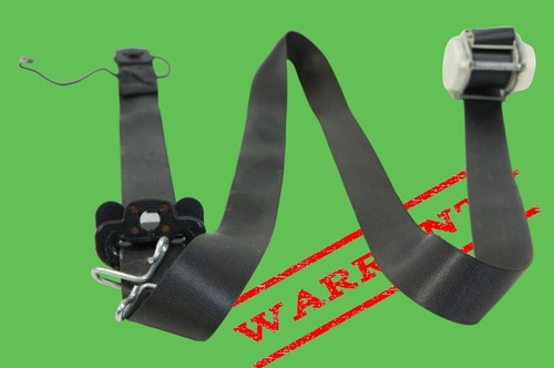 09-2011 jaguar xf x250 front right passenger side seat belt retractor black OEM