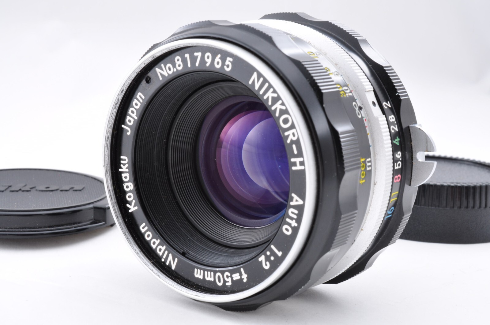 整備済み ニコン Nikon F アイレベル Nikkor-H 50mm F2 Nikon 50mm f2 Nikkor-H Auto Pre-AI - Lens – Kamerastore