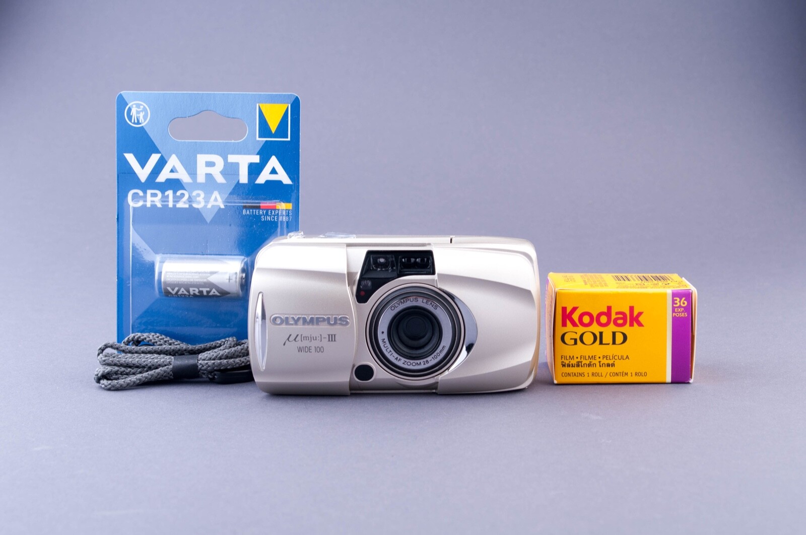 オリンパス OLYMPUS μ [mju:]-III WIDE 100 ミュー3 コンパクト