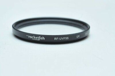 Rocketfish 58mm UV Glass Filter for Canon 18-55mm IS Lens T3 T5 T7i