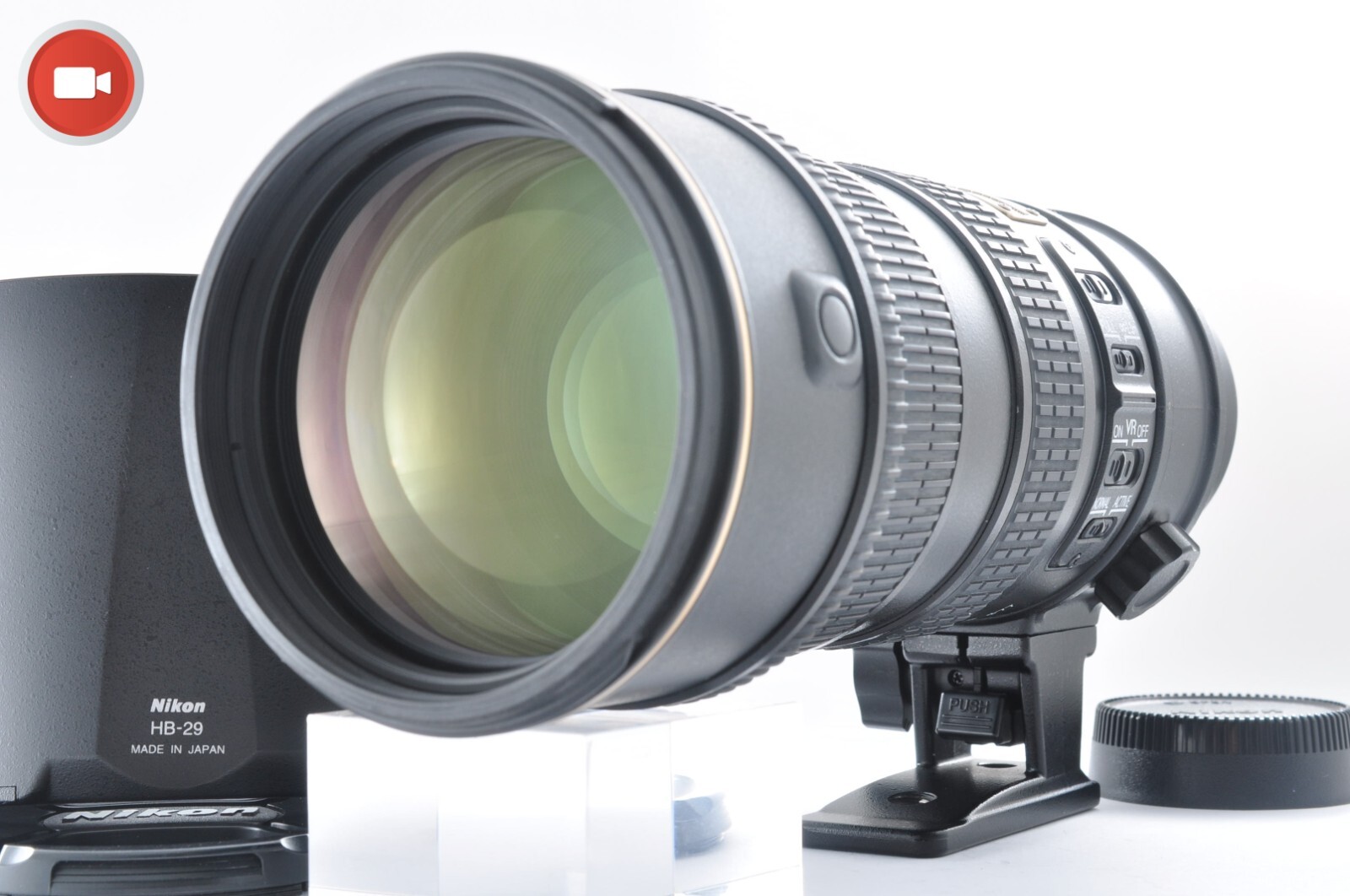 美品❤️Nikon ニコン AF-S VR 70-200mm F2.8G（IF） Amazon.co.jp: Nikon AF-S VR Zoom Nikkor ED 70-200mm F2.8G