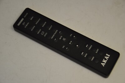 GENUINE AKAI AUDIO SYSTEM REMOTE