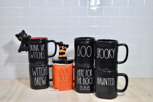 Rae Dunn Mug Halloween Collection BOO HOCUS POCUS Witch "YOU CHOOSE" NEW 