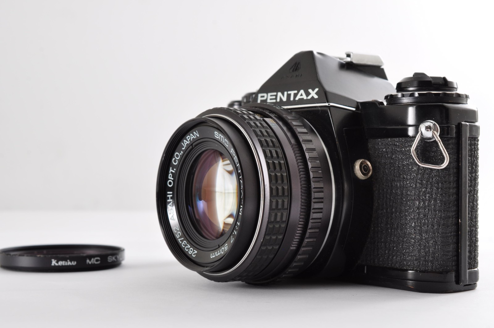 【C6782】PENTAX ME+SMC PENTAX-M 50mm f1.7 Pentax ME Black w/SMC Pentax-M 50mm f1.7 Lens [Exc+4