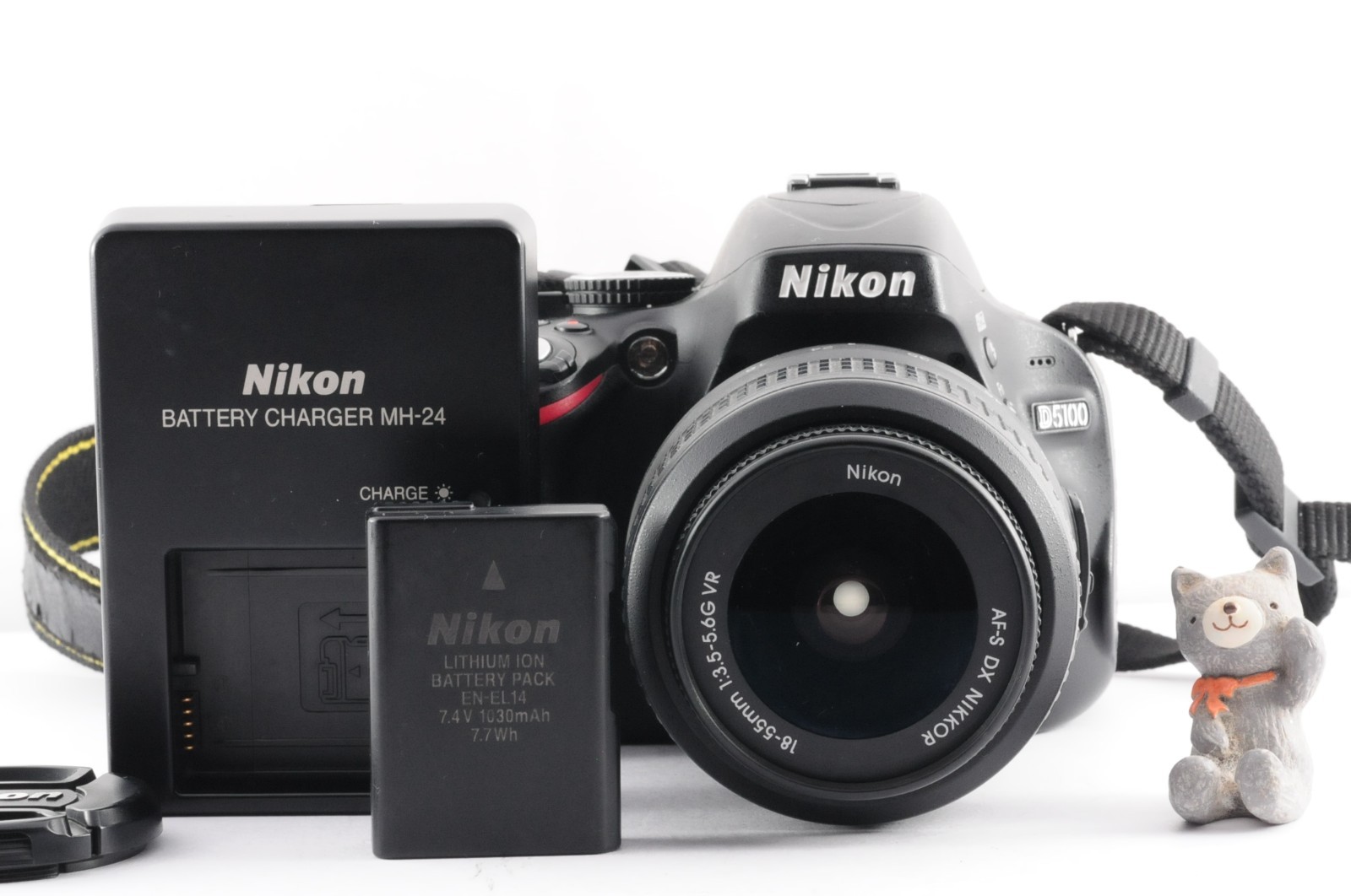 デジタル一眼 Nikon - Nikon  DIGITAL CAMERA  D5100 SET Nikon D D5100 16.2MP Digital SLR Camera - Black (Kit w/ AF-S