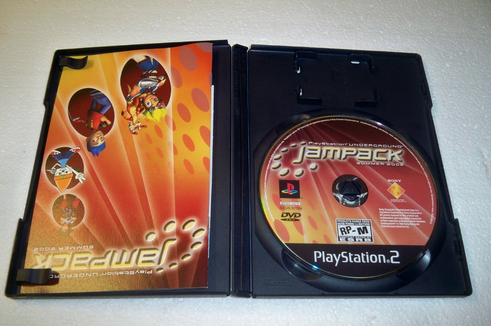 PS2 Jampack Summer 2002 video game