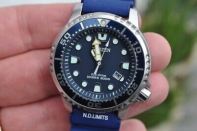 Citizen Eco Drive Promaster 200m Divers Watch In Blue