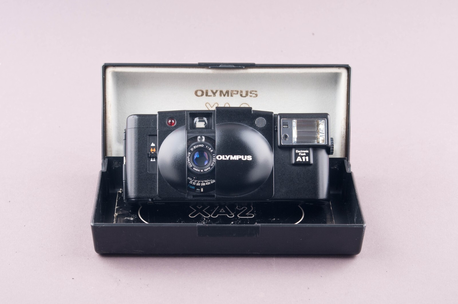 Olympus XA 2 with flash A11 35mm Rangefinder Film Camera | eBay