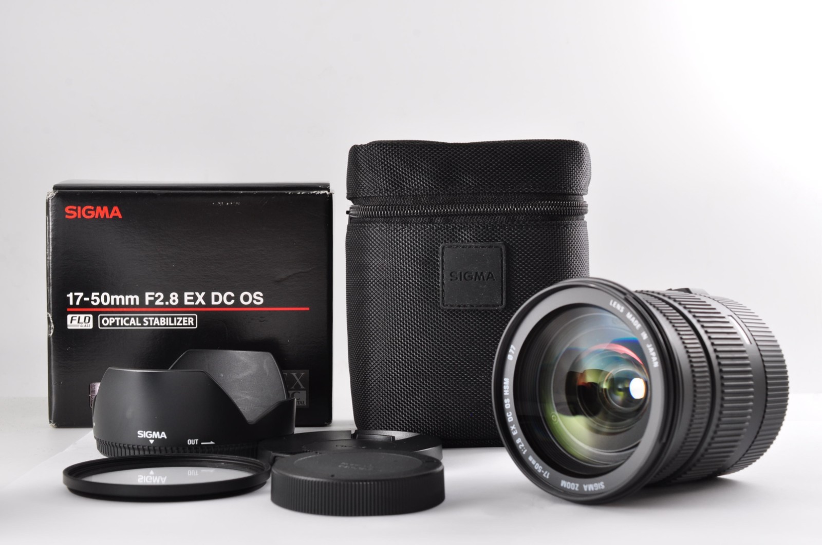 Sigma EX DC 17-50mm f/2.8 OS HSM Zoom Lens for Canon [Near