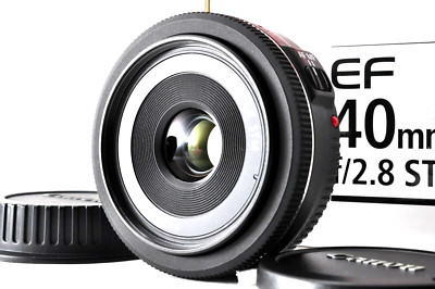 [Mint] Canon EF 40mm f2.8 STM Single Focus Pancake Lens from JAPAN #97