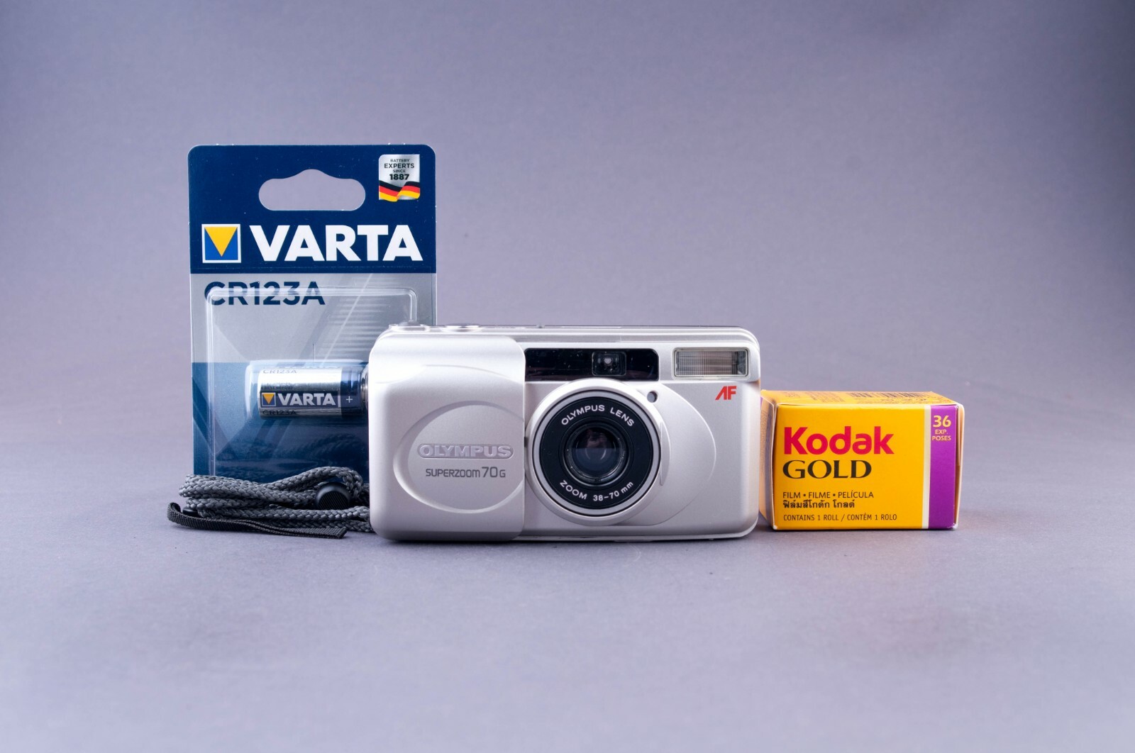 オリンパス superzoom70G デジタルカメラ デジカメ シルバー Olympus Superzoom 70G 35mm Point & Shoot Film Camera BOX | eBay