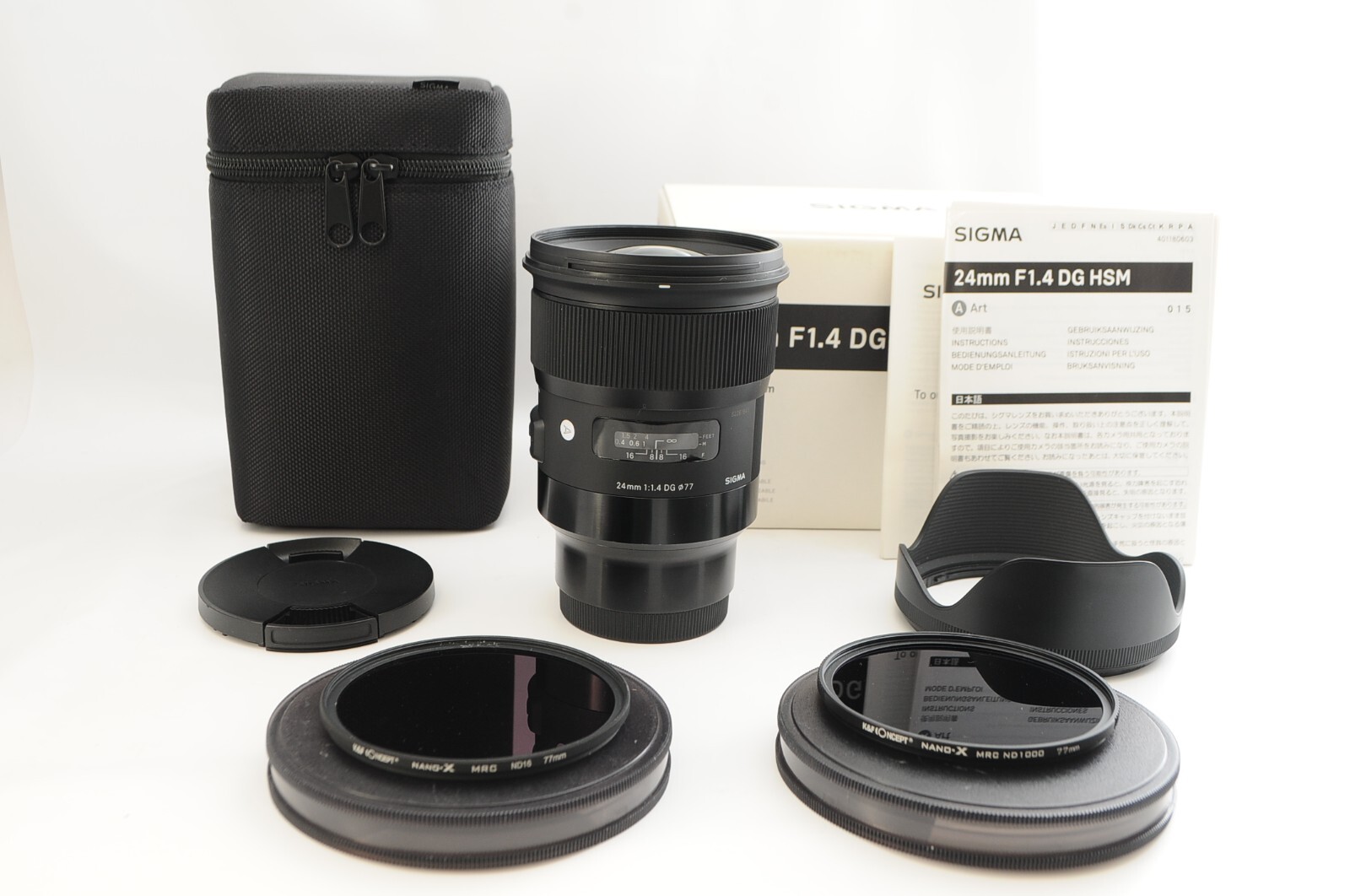 Top Mint in Box] SIGMA 24mm F/1.4 DG DN ART Lens for Sony E