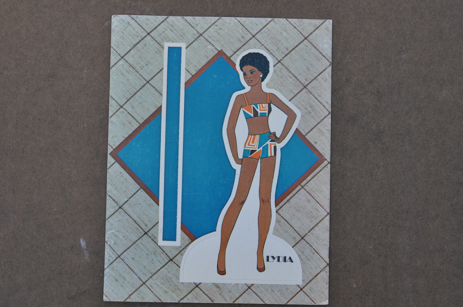Lydia ~ Paper Doll Book ~ Uncut ~ Copyright 1977 ~ Whitman