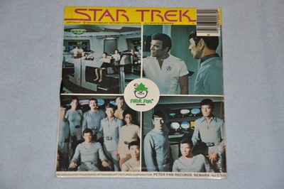 Star Trek Record Book 45 RPM The Time Stealer