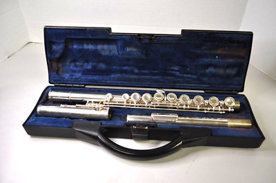 Buffet Crampon Paris Flute Musical Instrument Cooper BC6010 w/ Hard Case