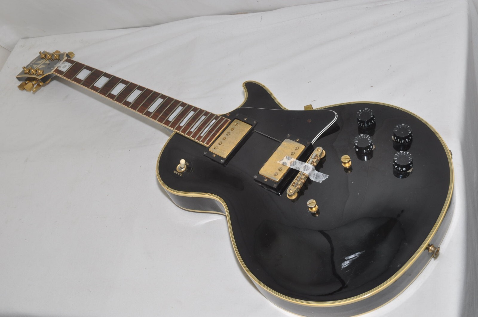 ギター Greco les paul ( 1970 ) 1977 Greco Japan EG-500C Les Paul Custom w/Dimarzio (Ebony