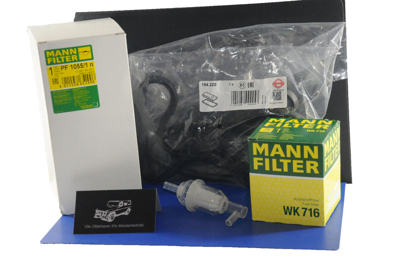 Inspektionskit Wartung FÃ¼R Mercedes-Benz W631 Mb100 2.4d ÃLfilter Kraftstoff
