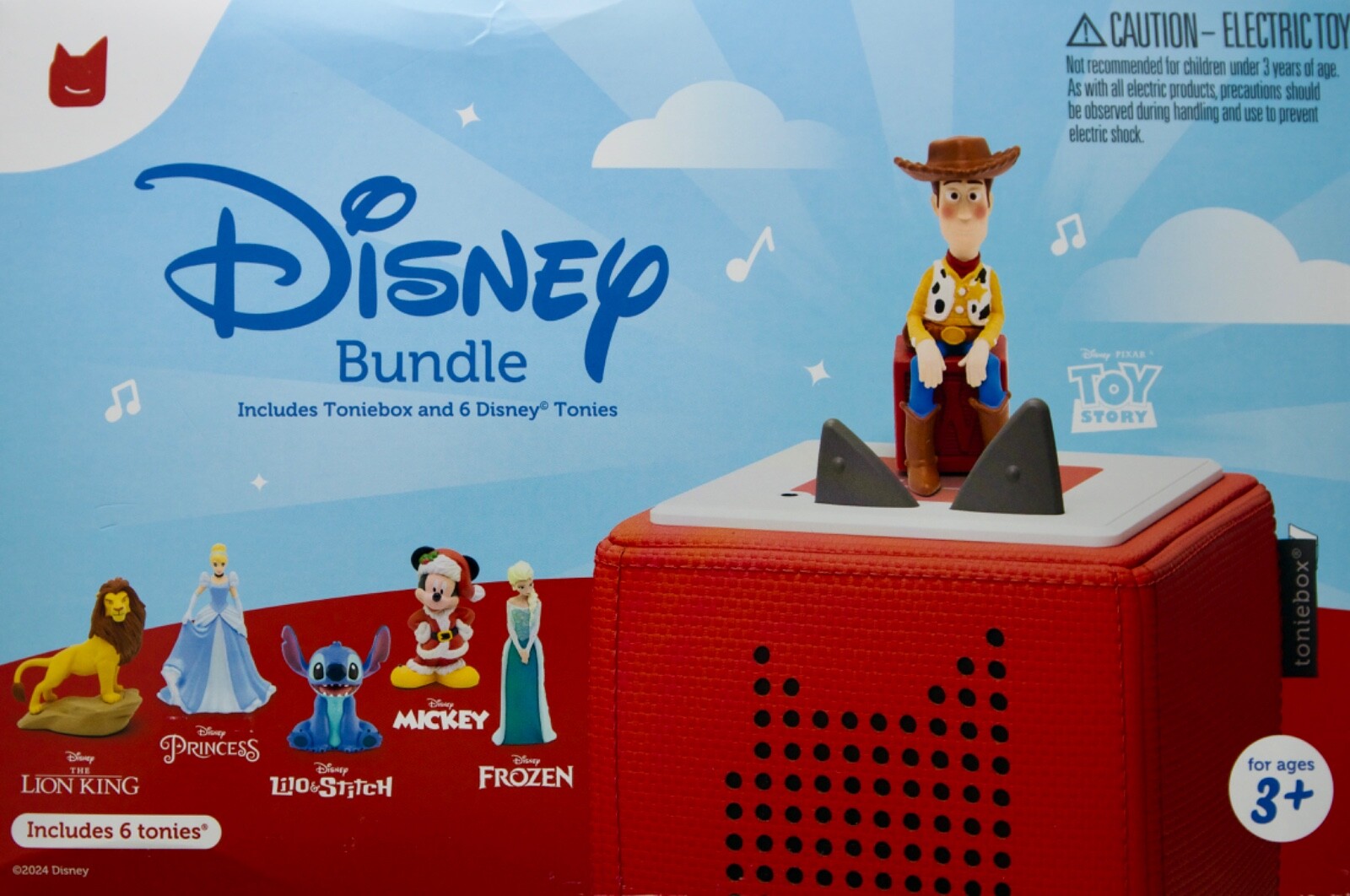 Disney Bundle Toniebox 6 Disney Tonies, Lion King, Frozen, Lilo Stitch, Mickey Disney Bundle Toniebox 6 Disney Tonies, Lion King, Frozen, Lilo Stitch, Mickey