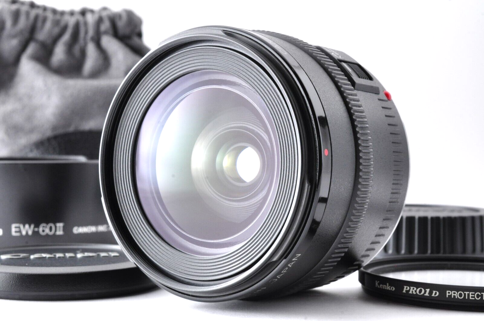 Canon EF 24mm f2.8 Wide Angle AF Lens w/Filter Hood Pouch