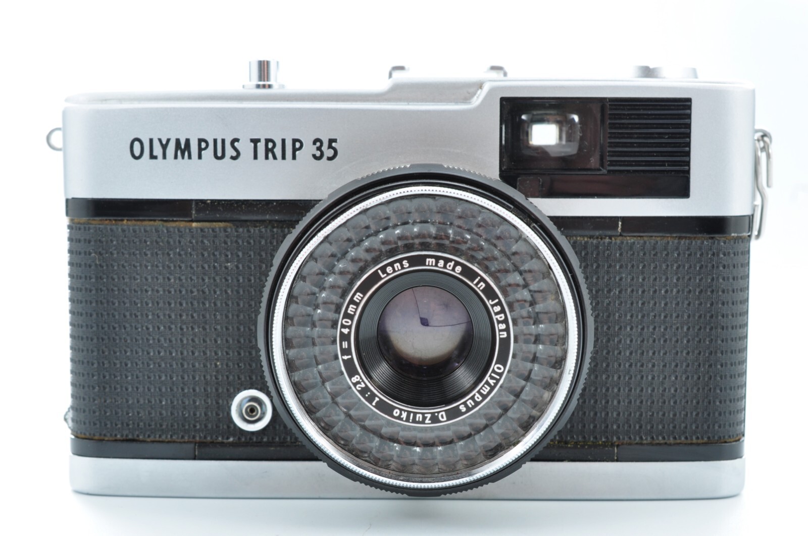 OLYMPUS - ゆうと　trip35 Excellent+] Olympus Trip 35 Silver 35mm Point & Shoot Film