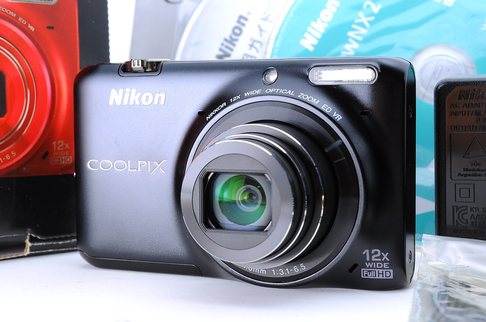 Mint W/Box] Nikon COOLPIX S6500 Wi-Fi Digital Camera with