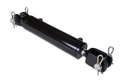2 Bore X 12 Stroke Hydraulic Cylinder, Ag Clevis Double Acting Cylinder