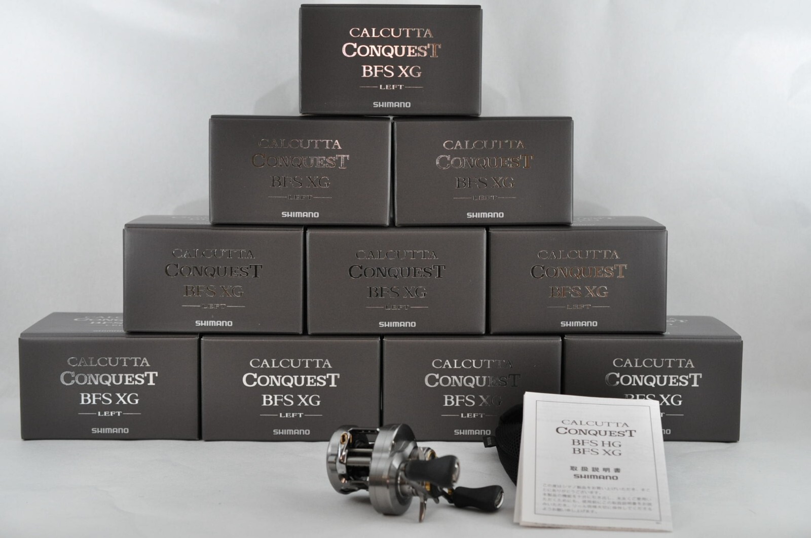 リール 23CALCUTTA CONQUEST bfs XG left Shimano 23 Calcutta Conquest BFS XG Left Handle Bait Reel | eBay