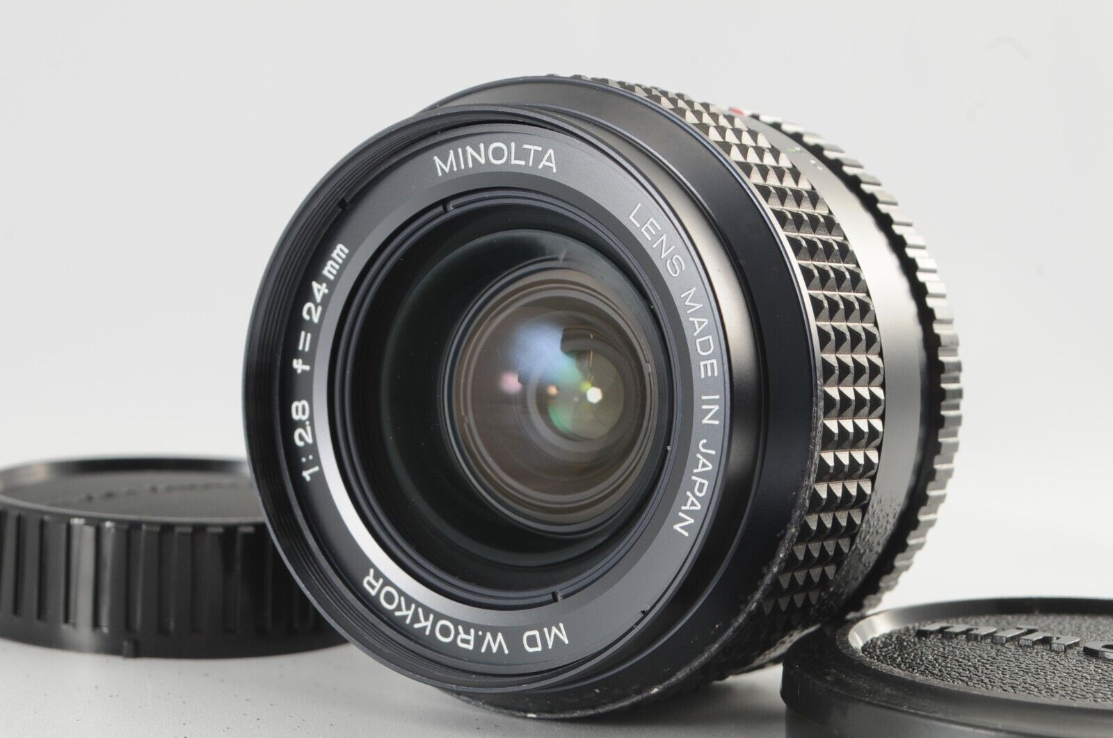 MINOLTA MD W.Rokkor 24mm F2.8 Wide Angle MF lens from Japan MINOLTA MD W.Rokkor 24mm F2.8 Wide Angle MF lens from Japan