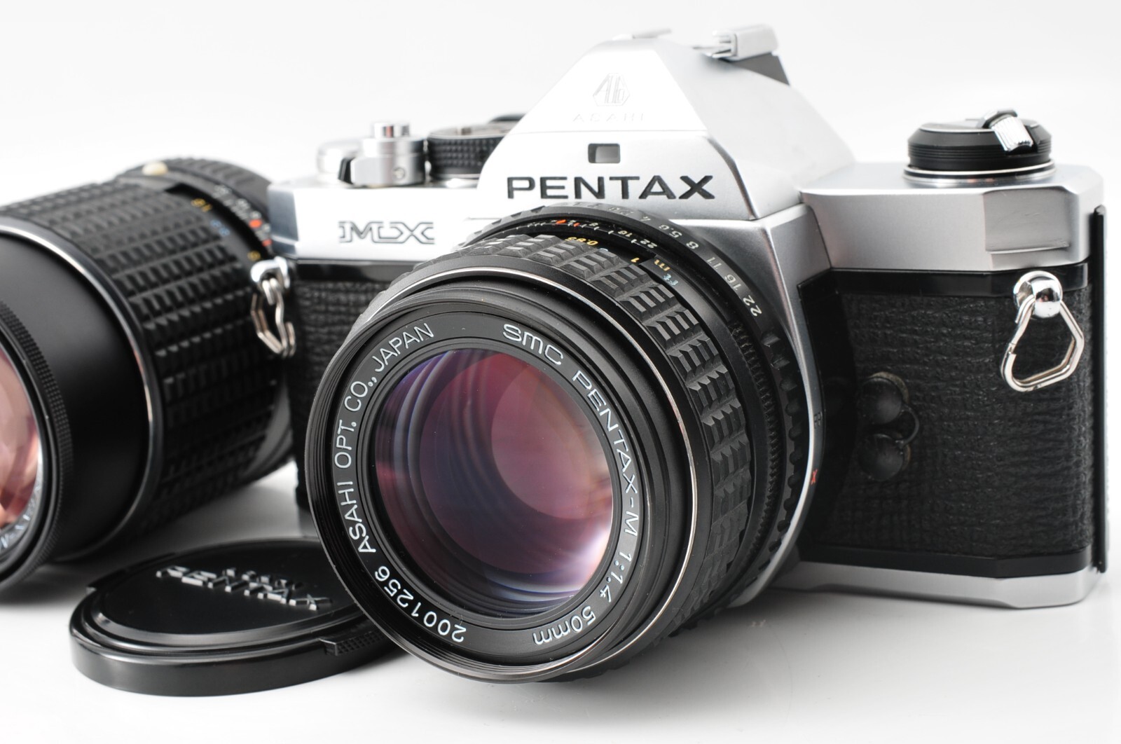 ペンタックス PENTAX MX SMC PENTAX-M 35mm&135mm Pentax MX 35mm Film Camera SMC PENTAX-M 50mm F1.4 135mm F3.5