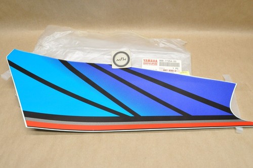 Yamaha Shroud Emblem Decal Sticker VX600 VX500 VMax NOS OEM 8BB-77354-00