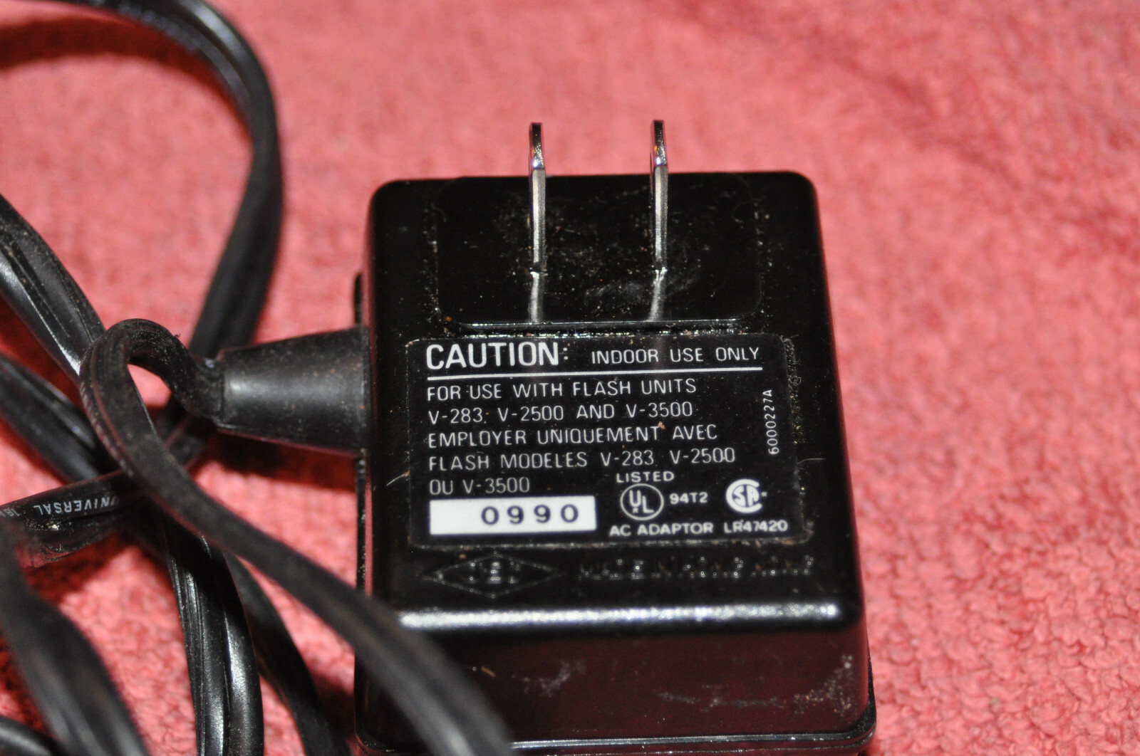 Vivitar SB-4 AC Adapter