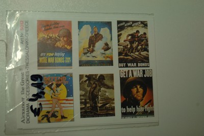1/35ème POSTERS USA WWII POUR DIORAMAS ALEXANDER THE GREAT référence S012