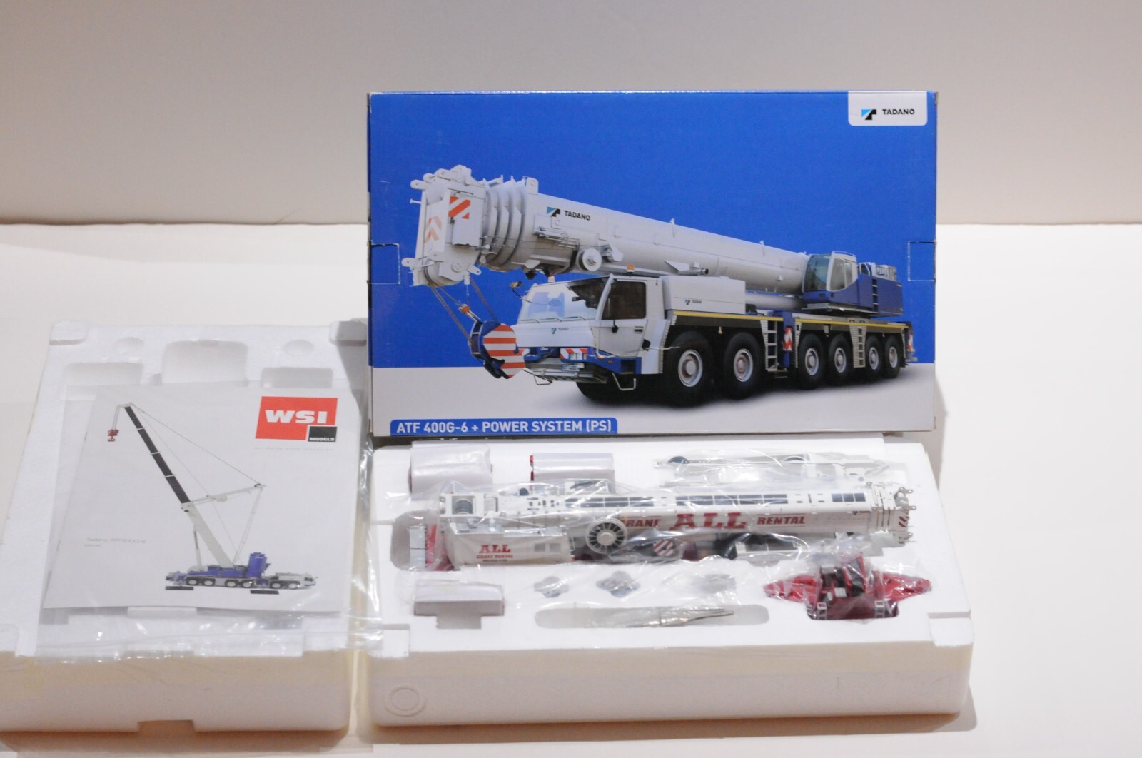 模型製作用品 TADANO ATF400G-6+ POWER SYSTEM (PS) 1/50 Tadano ATF 400G-6 Crane Overview and Specifications | Bigge.com